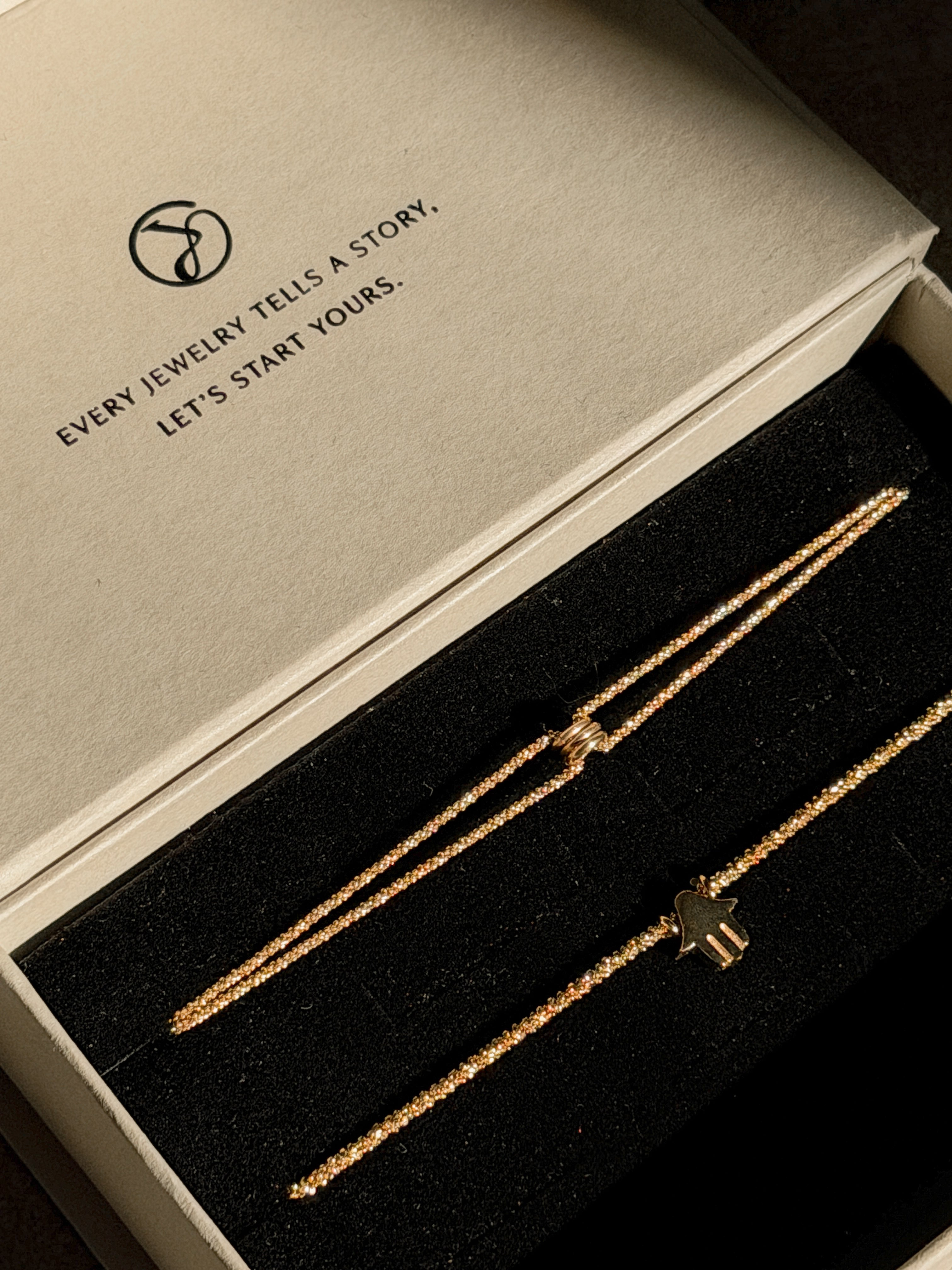 סט צמידי ביגי חמסה ומישל גולד