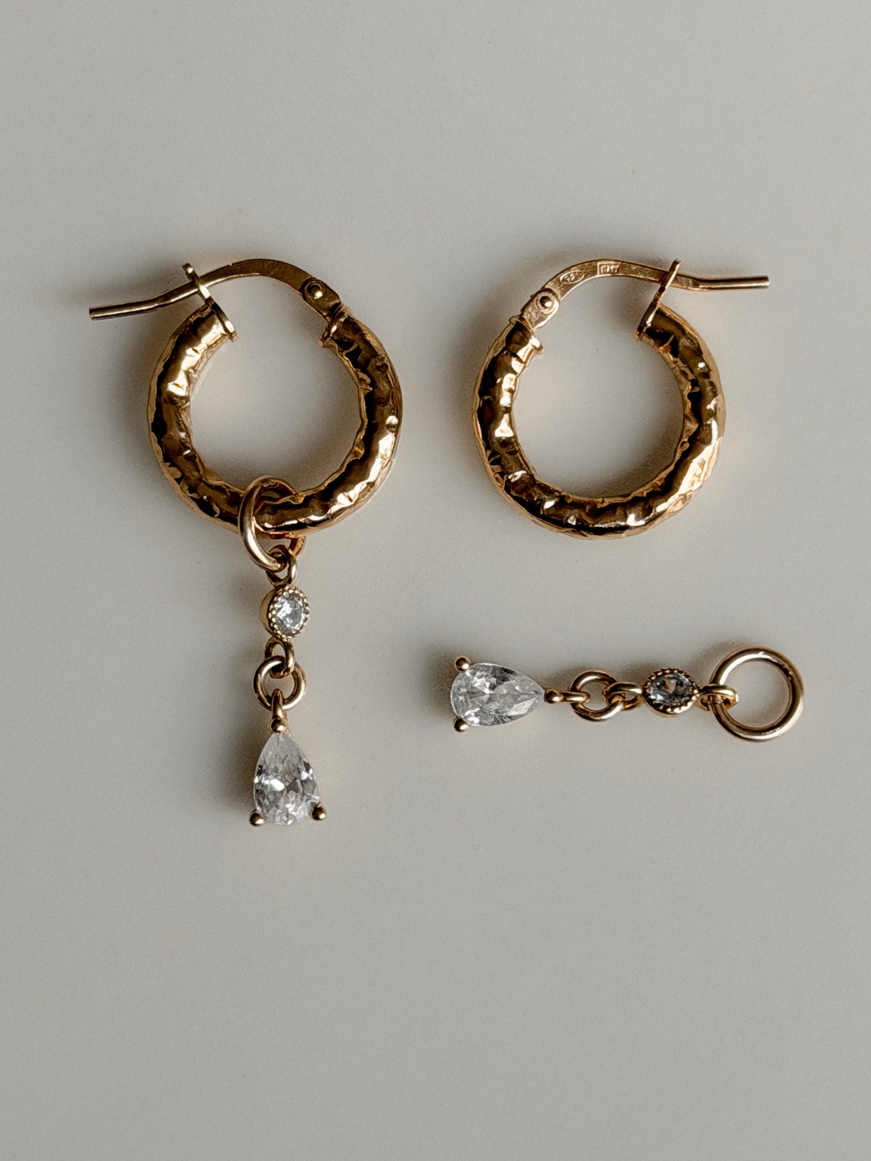 עגילי אלודי גולד