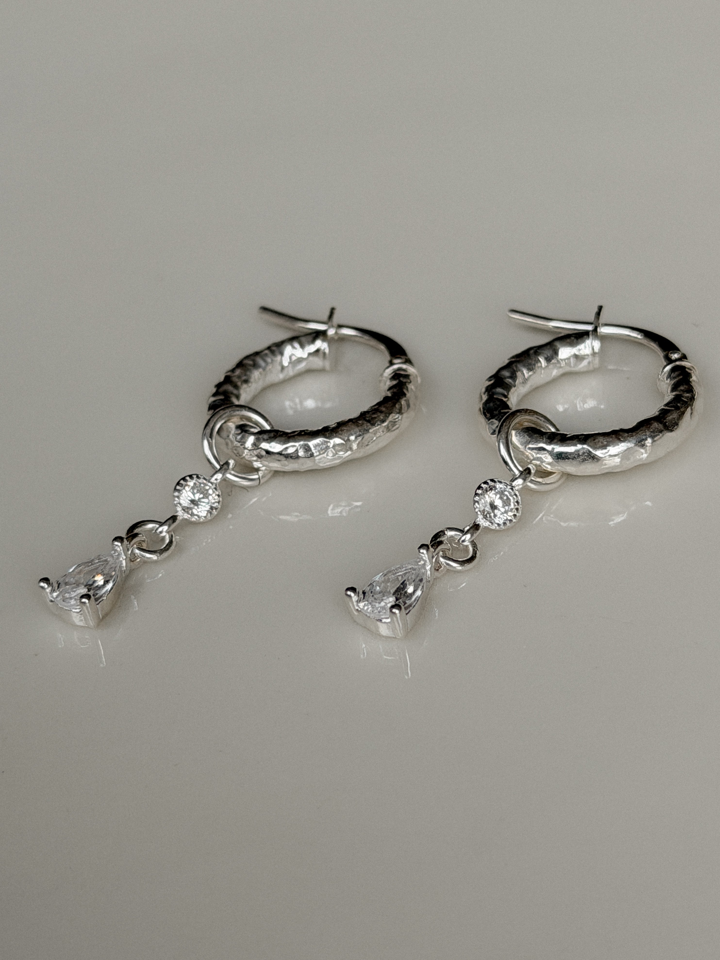 עגילי אלודי כסף