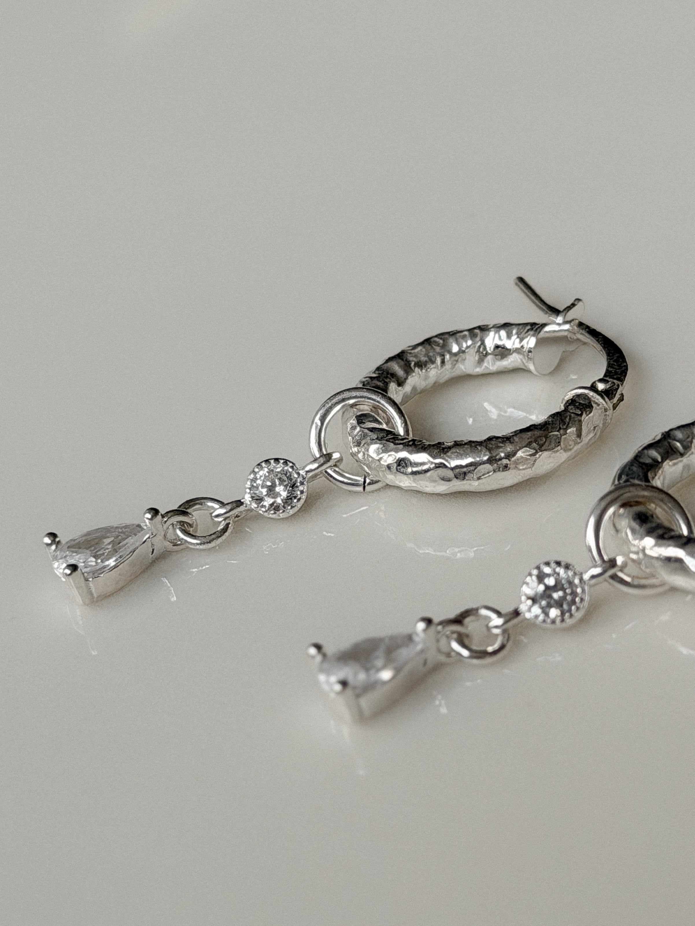 עגילי אלודי כסף