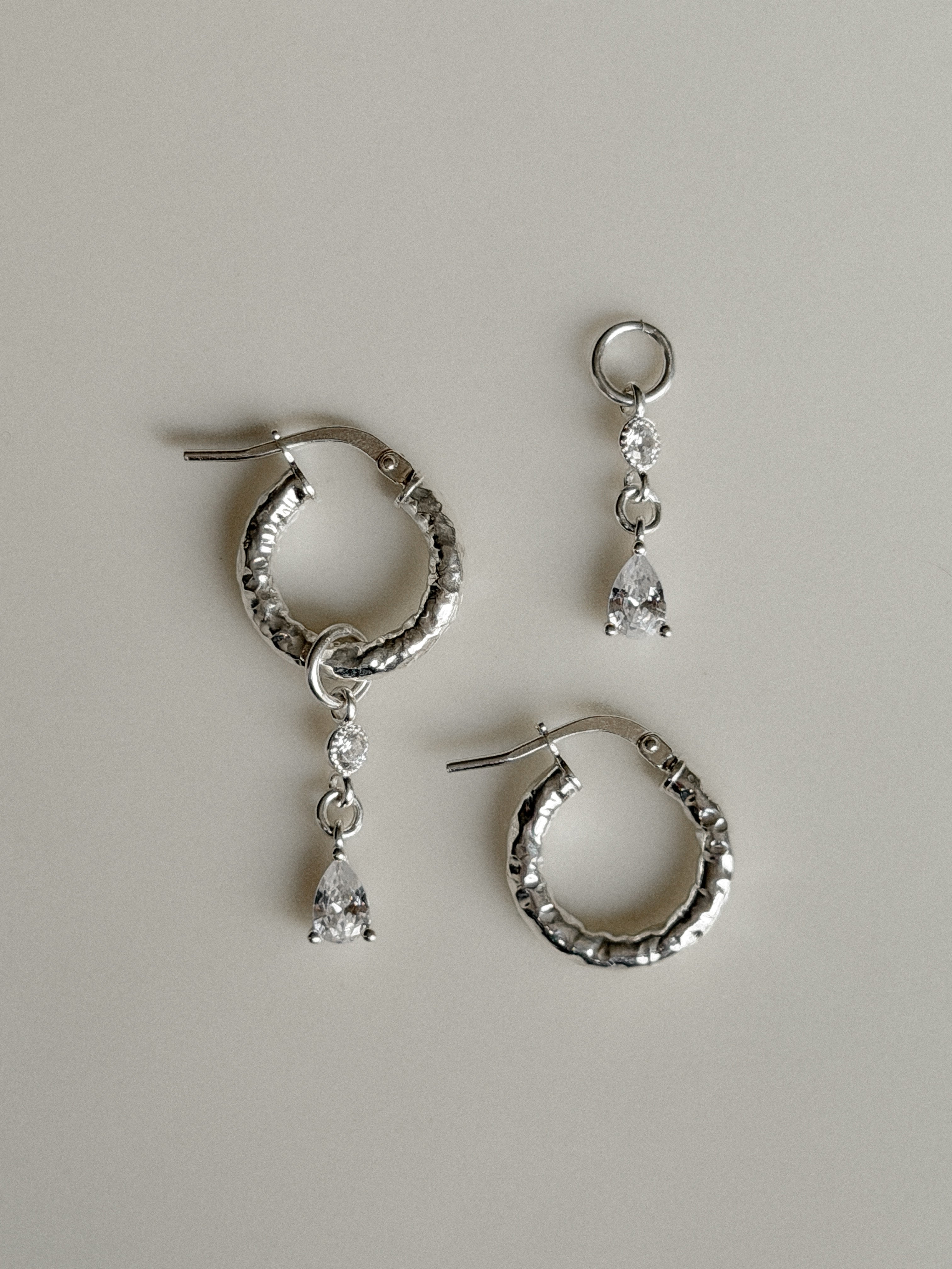 עגילי אלודי כסף