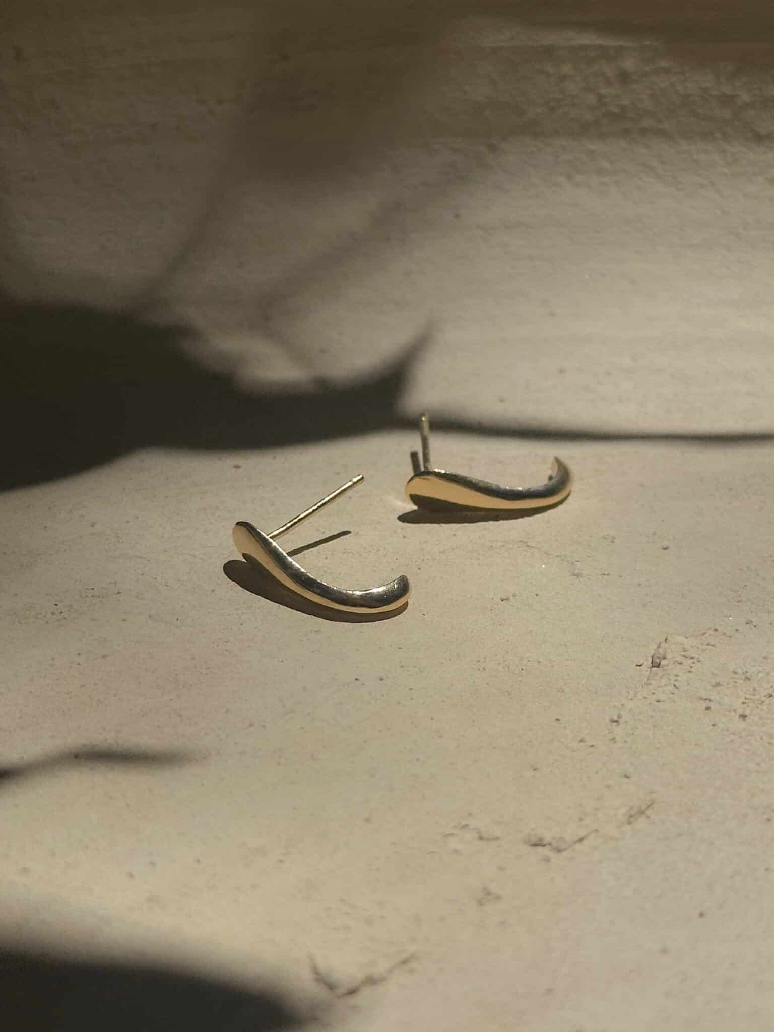 עגילי דון גולד | זוג