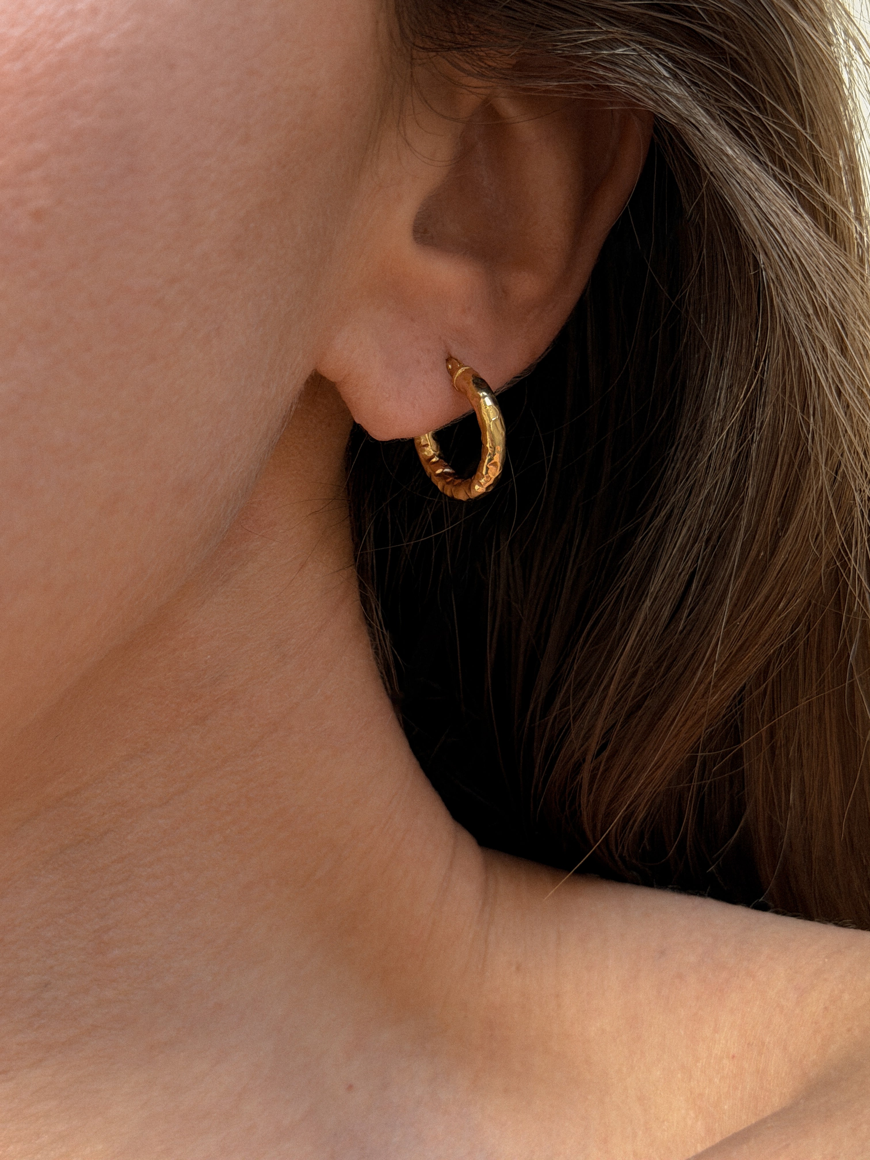 עגילי אלודי גולד