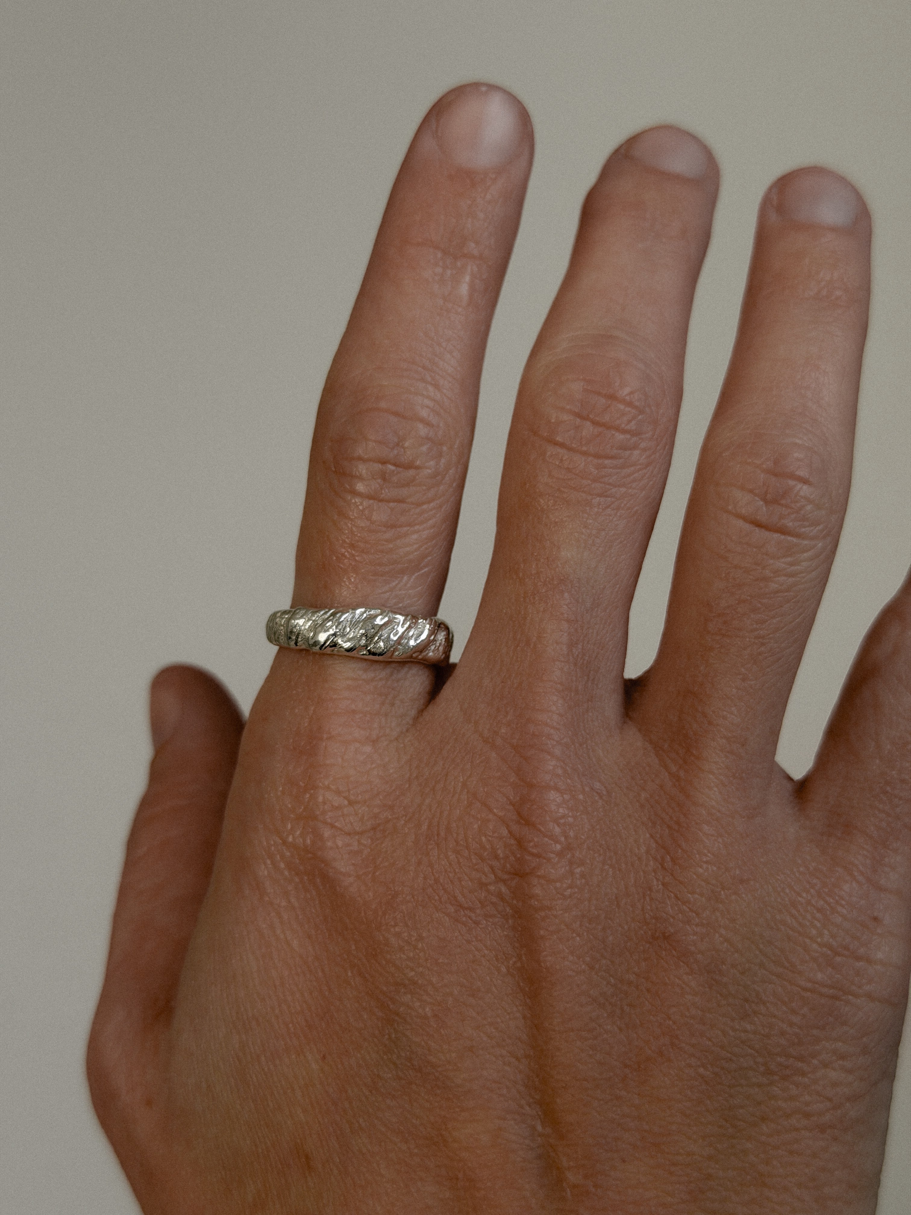 טבעת מילן כסף