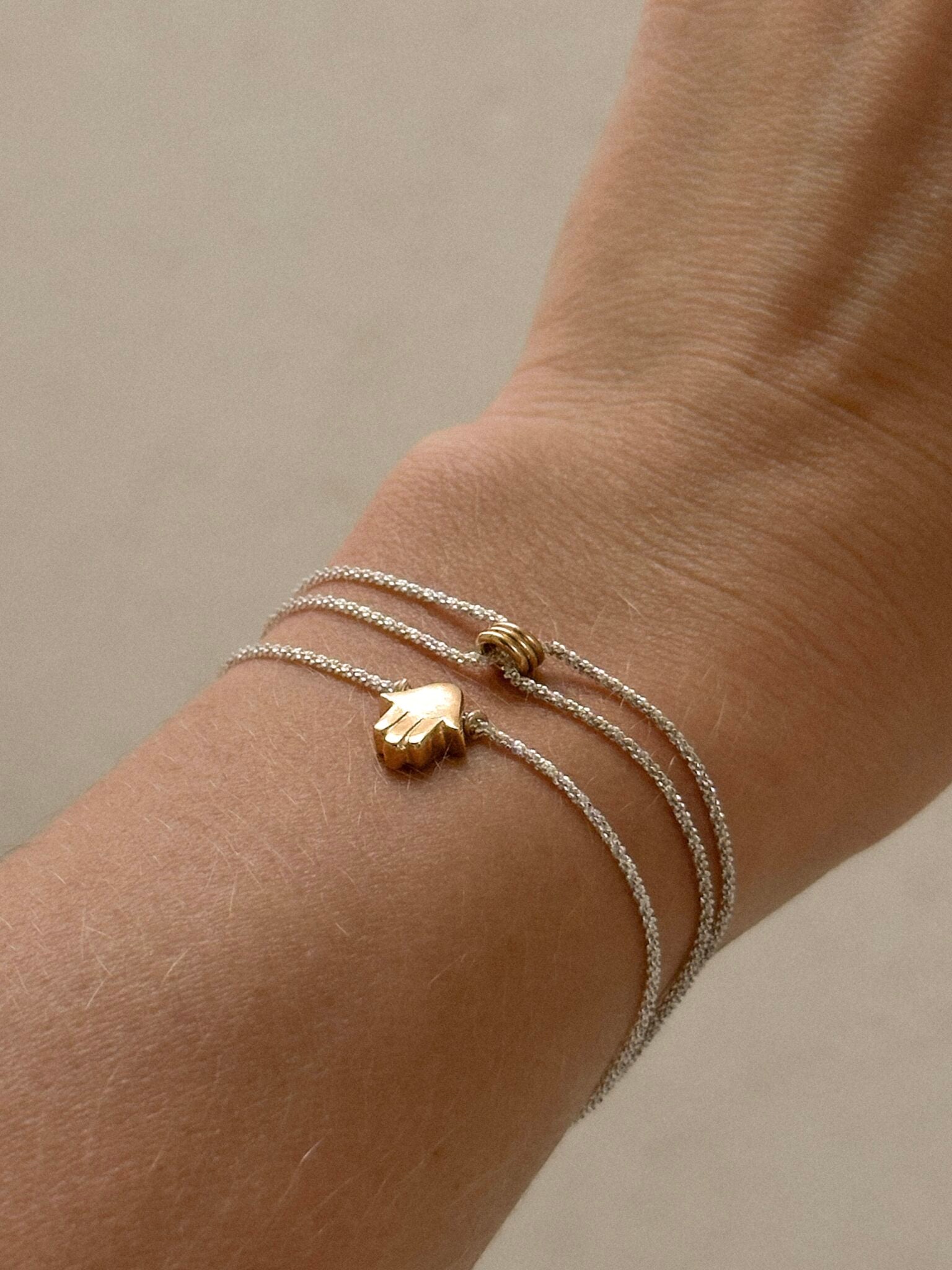 Mishel & Hamsa bracelets MIX