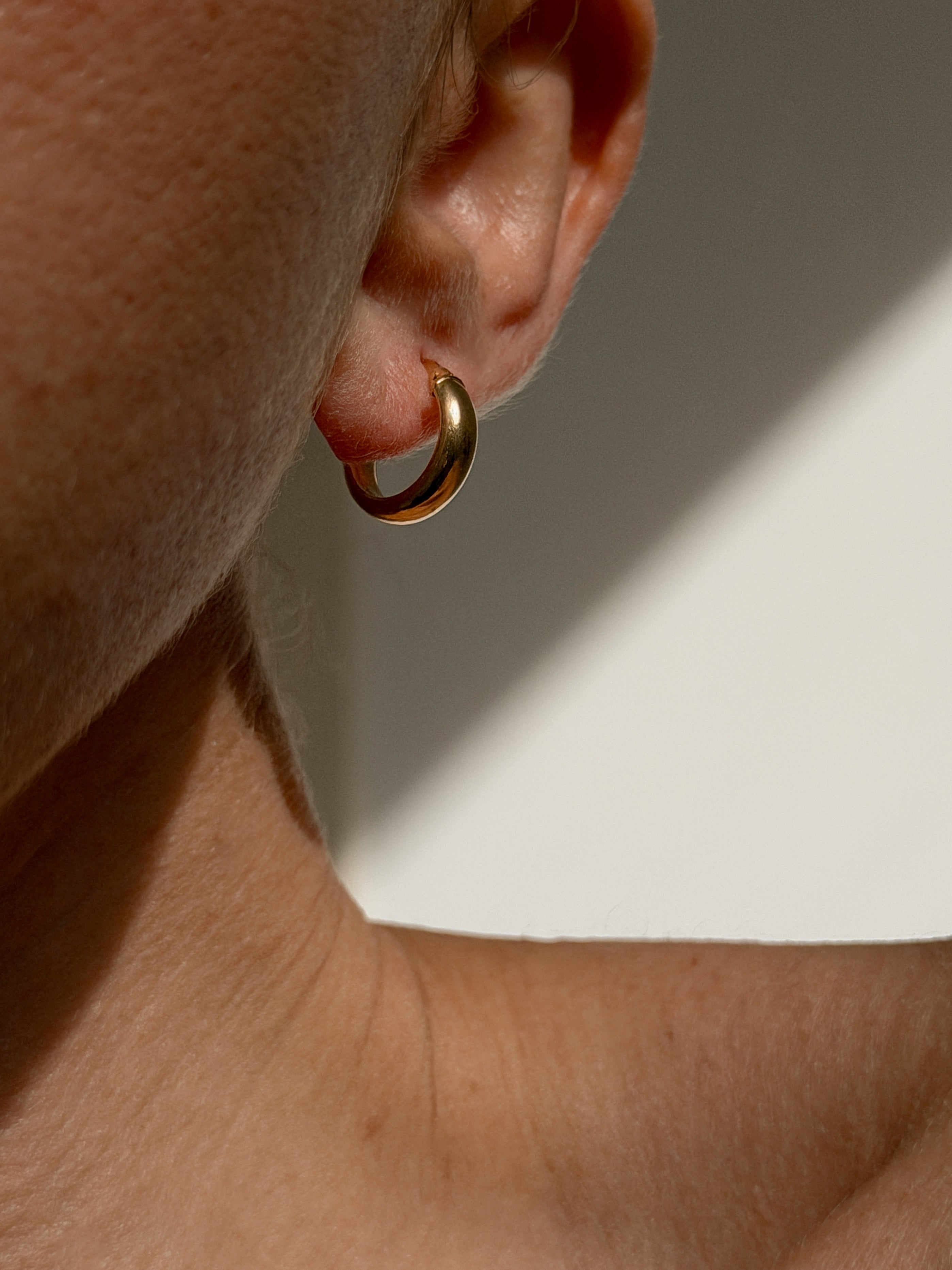 עגילי אבריל S גולד